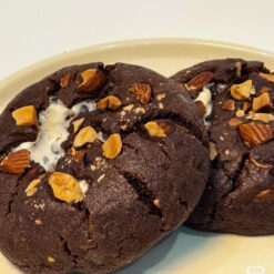 Chocolate Almond Cookies